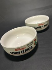 2x Kelloggs Cornflakes bowls