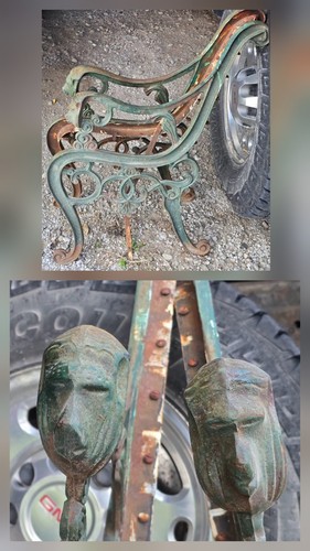 Antique 1890 victorian lion - 1890,