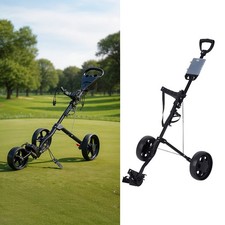 Foldable 3 Wheels Golf Push