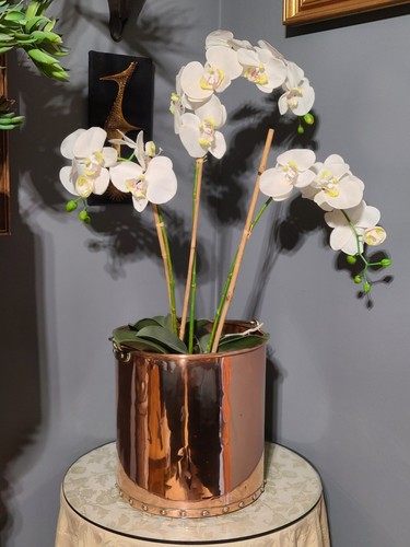 Large rivetted solid copper - solid,