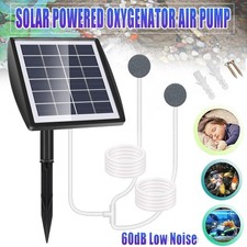Solar Powered Oxygenator Pond