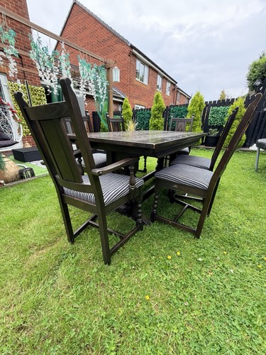 Old charm dining table - old,