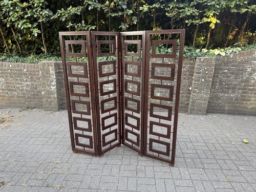 Rare cubist 1970s retro wooden - rare,