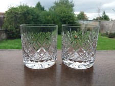 PAIR of ROYAL DOULTON CRYSTAL