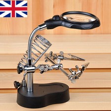 Led desk lamp magnifying - led,