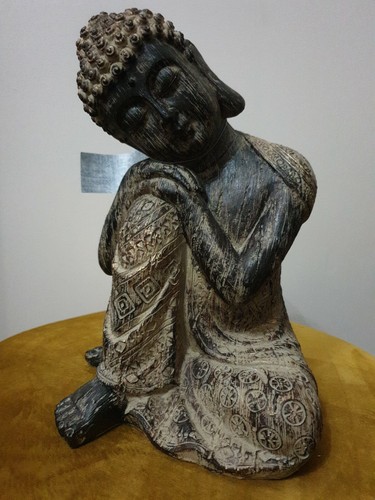 25cm tall wood effect - tall, thai