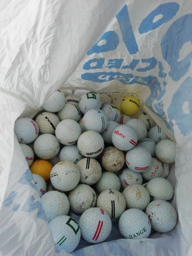 Mixed golf balls - golf,