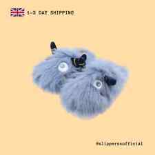 Blue Monster Slippers For Kids