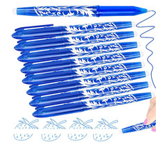8pcs Erasable Pens Blue -