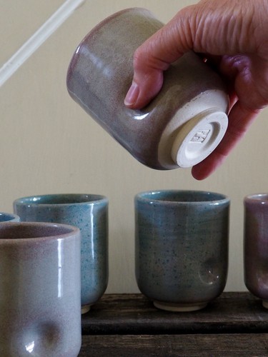 Handmade studio ware beakers - handmade,