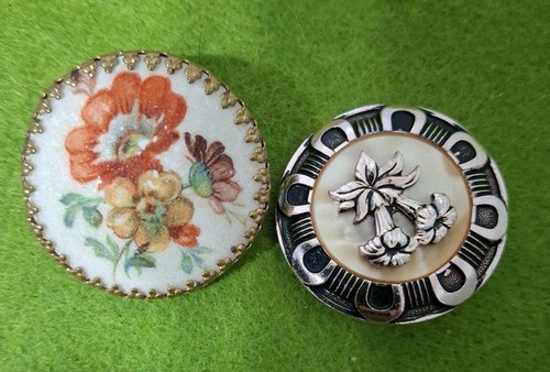Vintage scarf clips