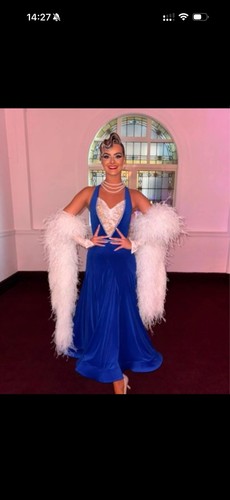Ballroom dress velvet and - 6-10,