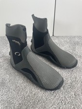 Oceanic Shadow Diving Wetsuit Boots Titanium 5mm Diver size XXXS UK2/ EU 35