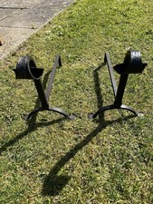 Pair Of Large Vintage Cast