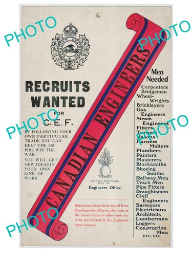 Postcard size photo wwi - of,