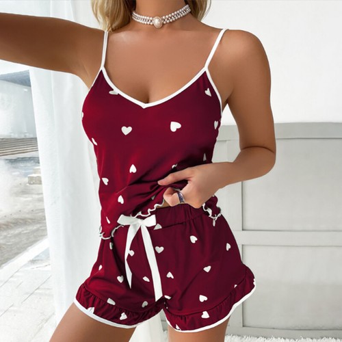 Women satin pajamas soft - pajamas,