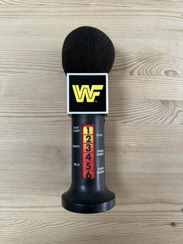 Wwe vintage microphone 1990 - microphone,