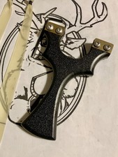 LEIGHTONS CATTYS & GKJ Catapult 90mm BLOODSTOPPER OTT BRASS CLIPPED !!!