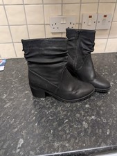 City Chic Evans Black Wide Fit