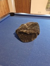 Russian/Soviet Navy Ushanka, Shape distorted due to storage. Size 58