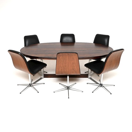 Vintage rosewood dining table - vintage,