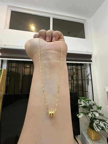 18k real saudi - yellow, micro