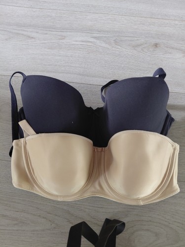 Two bra size 38c - 38c, one
