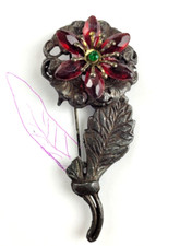 Vintage 1940s Pot Metal Flower