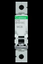 CRABTREE 10 AMP CURVE C 10kA