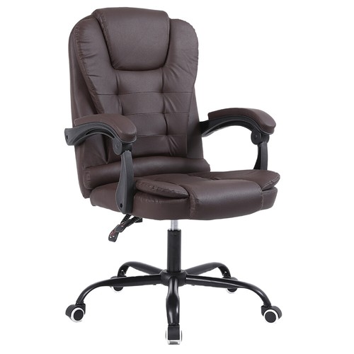 Reclining office chair - reclining, faux