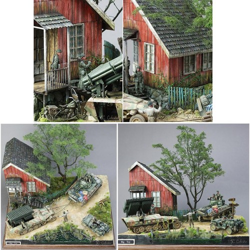 Scale diorama building - scale,