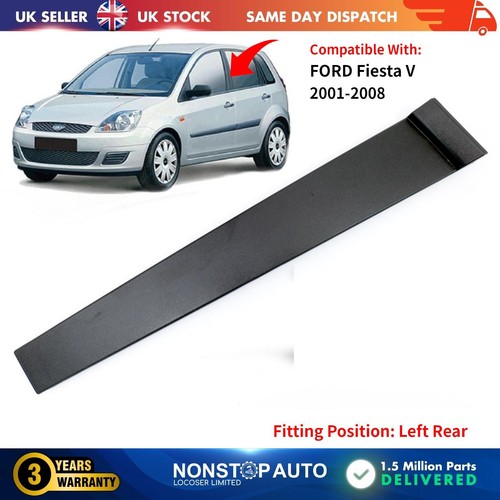 Rear left door - rear, moulding