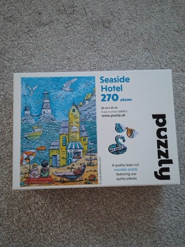 Puzzly 270 piece wooden puzzle - puzzly, 270-piece