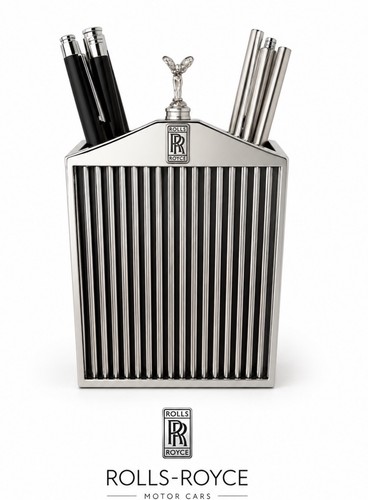 Rolls royce pen holder - rolls, pocher
