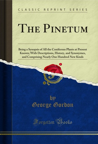 The pinetum being synopsis - the, a