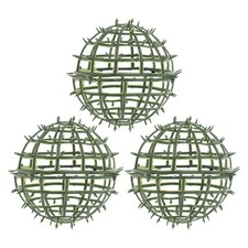 3 Pcs Plastic Artificial Plant