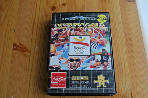 Olympic gold sega mega - gold,