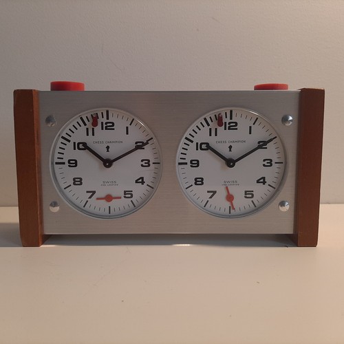 Vintage heuer chess clock - vintage,