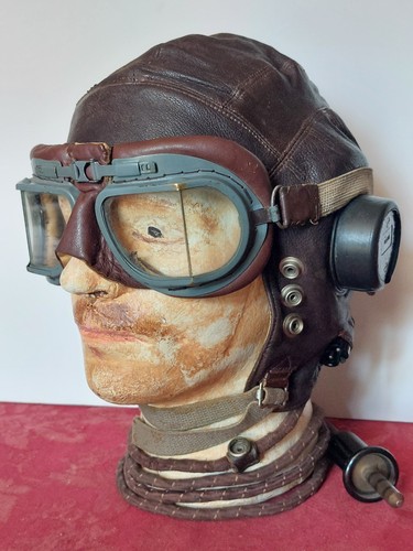 Raf type flying helmet - type,