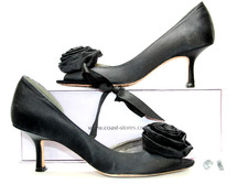 COAST Candice black satin