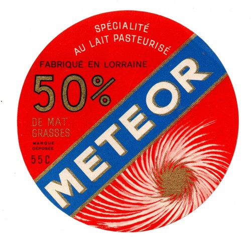 France vintage cheese label - france,