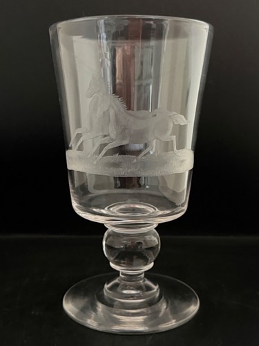 Lead crystal equestrian - crystal,