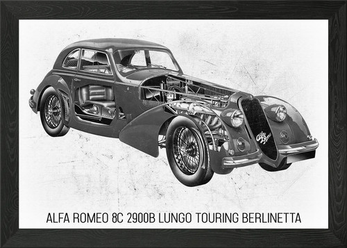 Alfa romeo 2900b lungo - romeo, 8c
