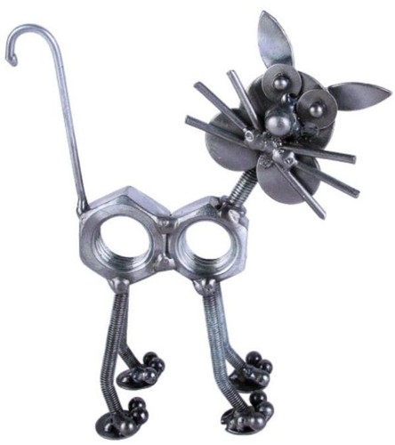 Nut cat hand - made, welded