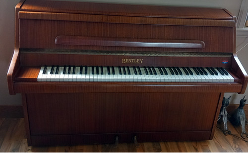 Bentley upright piano one - upright,