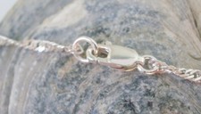 Sterling Silver Anklet, Solid