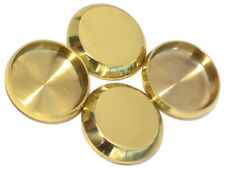 Solid Brass Castor Cups