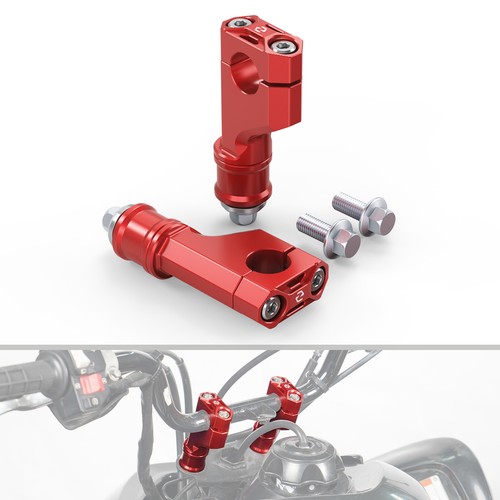 Adjustable handlebar riser - handlebar,