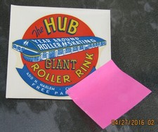 Vintage THE HUB Giant Roller