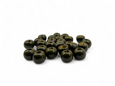 Painted Brass Beads -